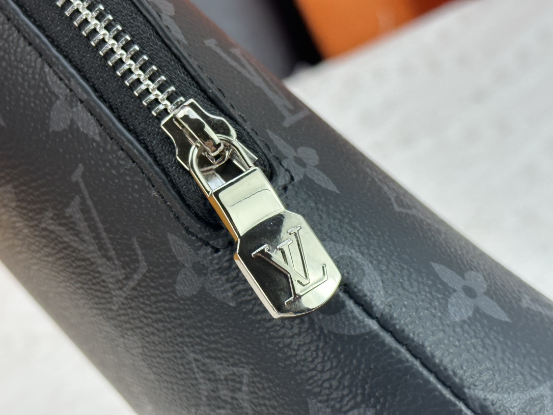 Louis Vuitton Pochette Jour Monogram Eclipse M82080 Clutch Bag Handbag