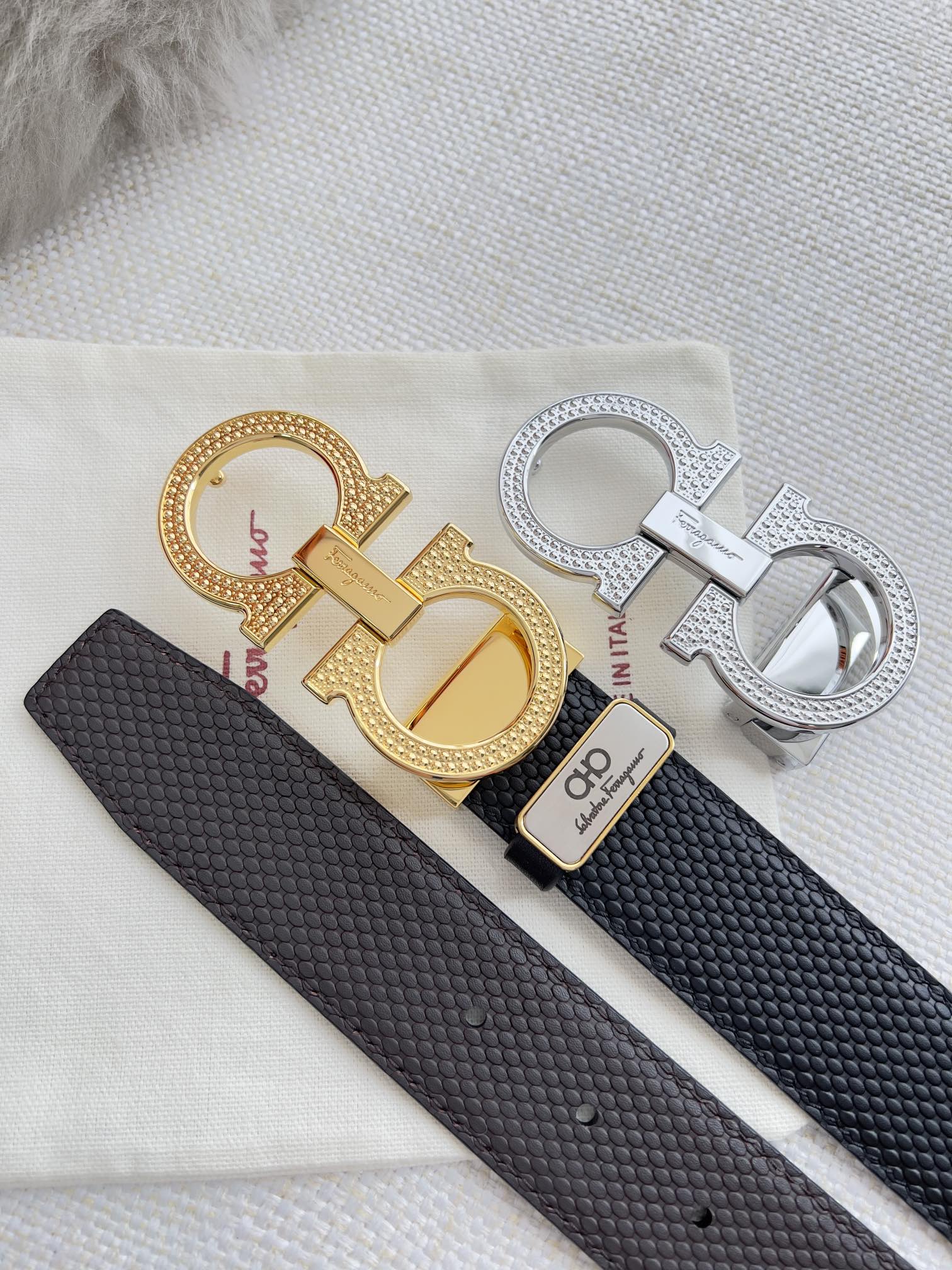 Ferrgamo Leather Belts 1:1 Mirror Version