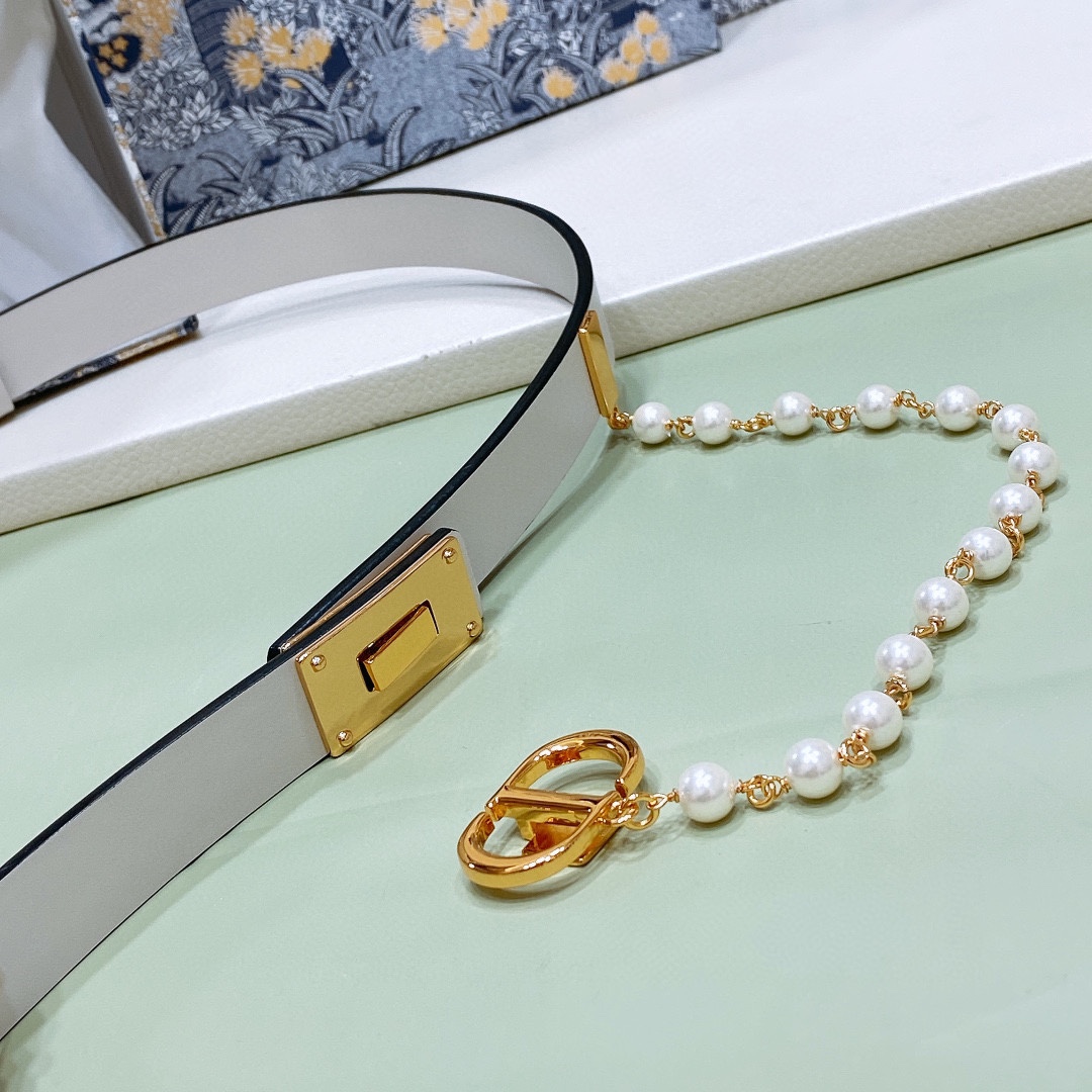 Dior Leather Belts 1:1 Mirror Version