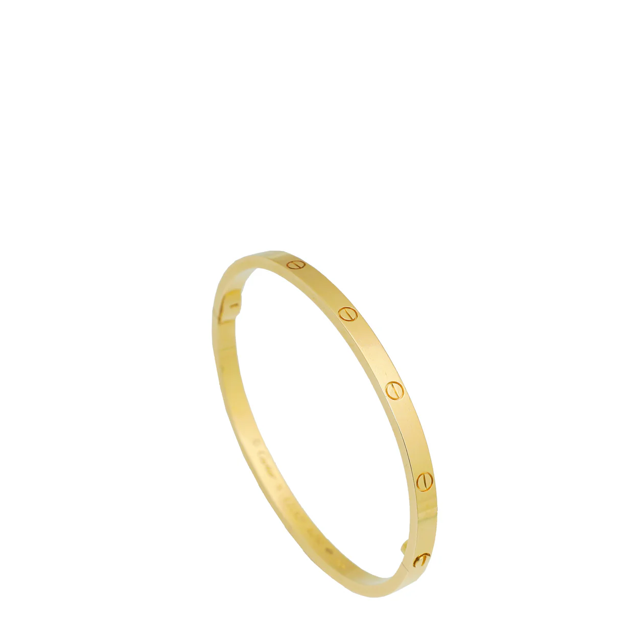 Cartier 18K Yellow Gold Love Small Model Bracelet