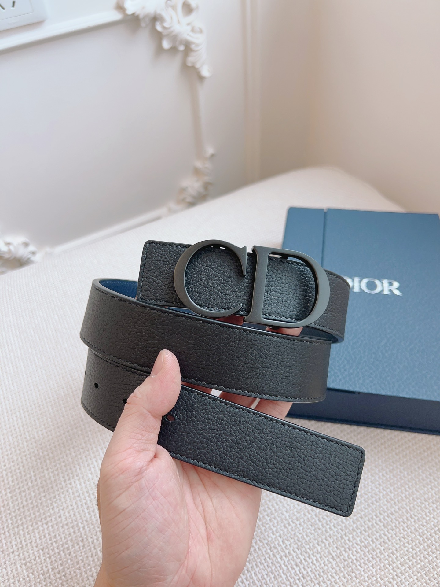 Dior Leather Belts 1:1 Mirror Version