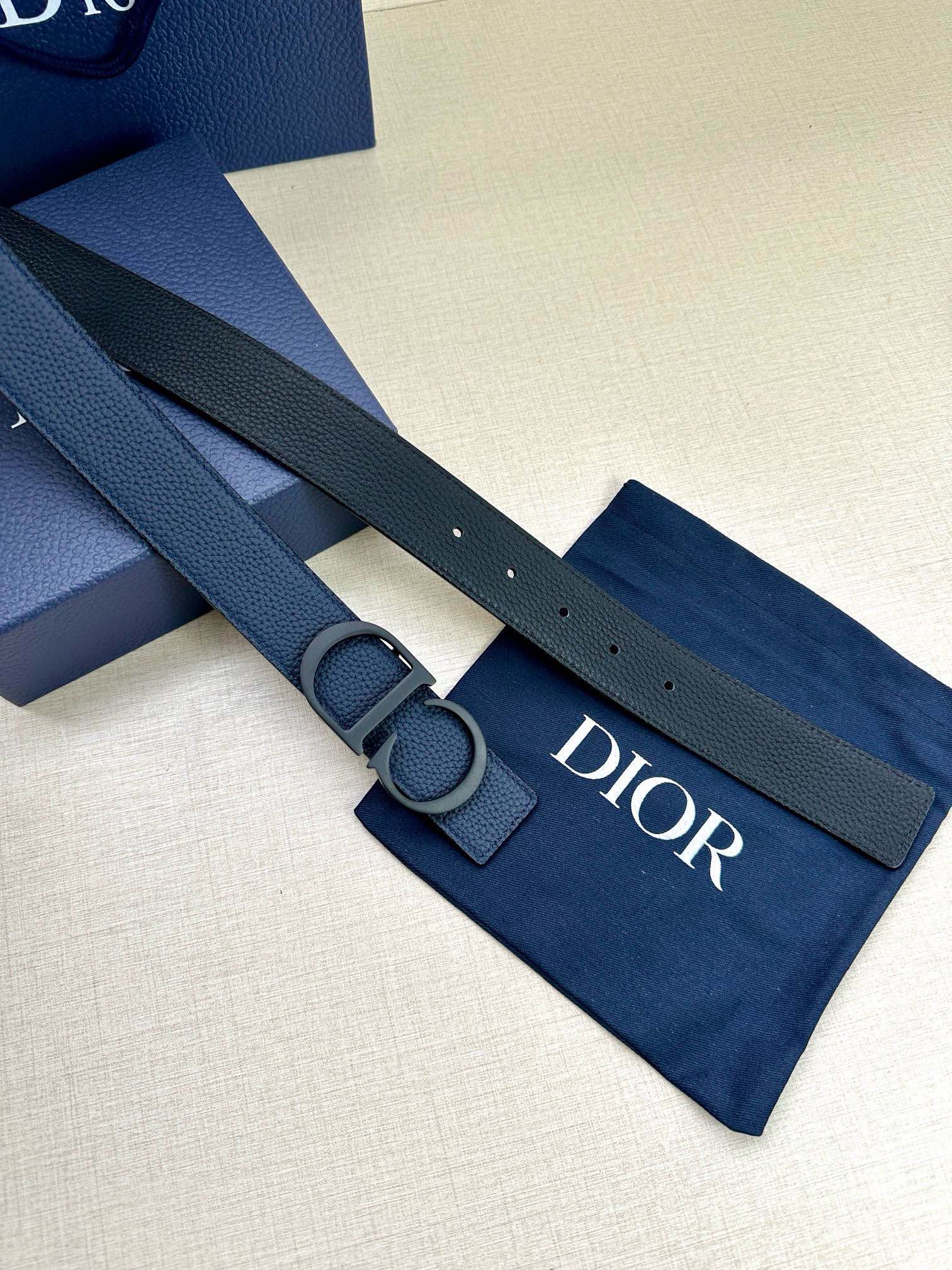 Dior Leather Belts 1:1 Mirror Version