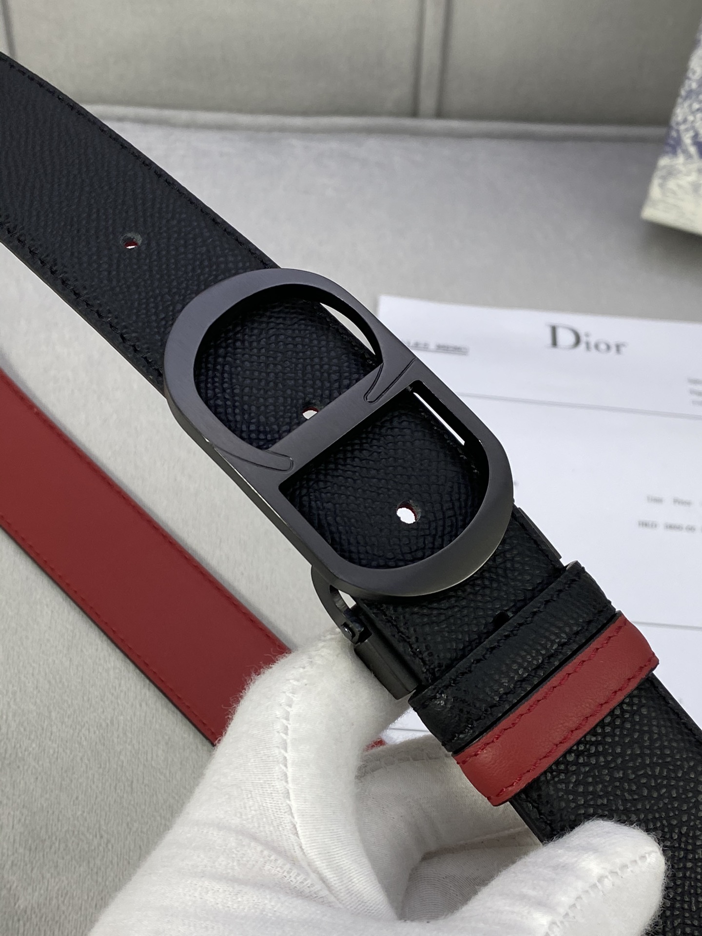 Dior Leather Belts 1:1 Mirror Version