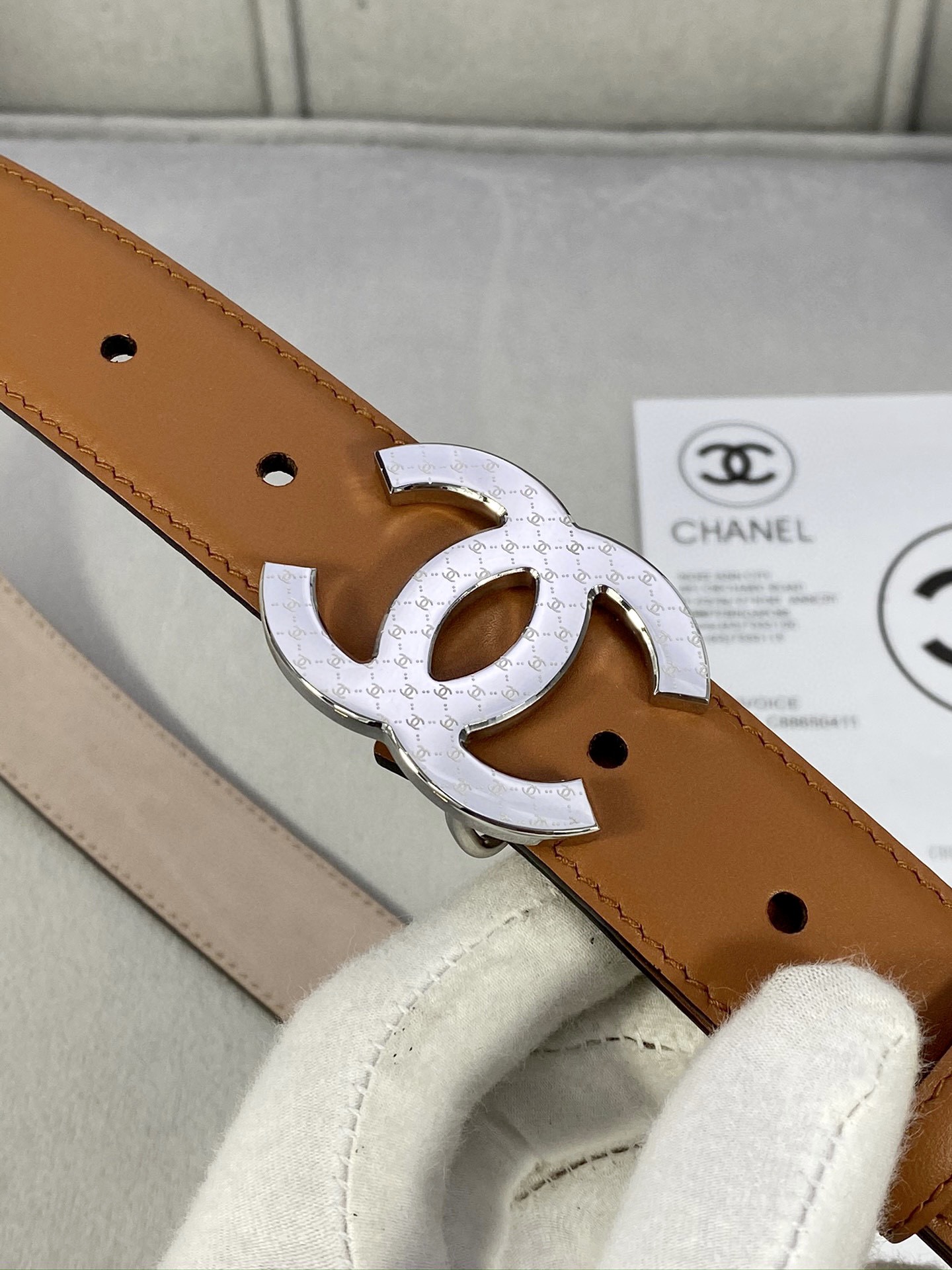 Chanel Leather Belts 1:1 Mirror Version