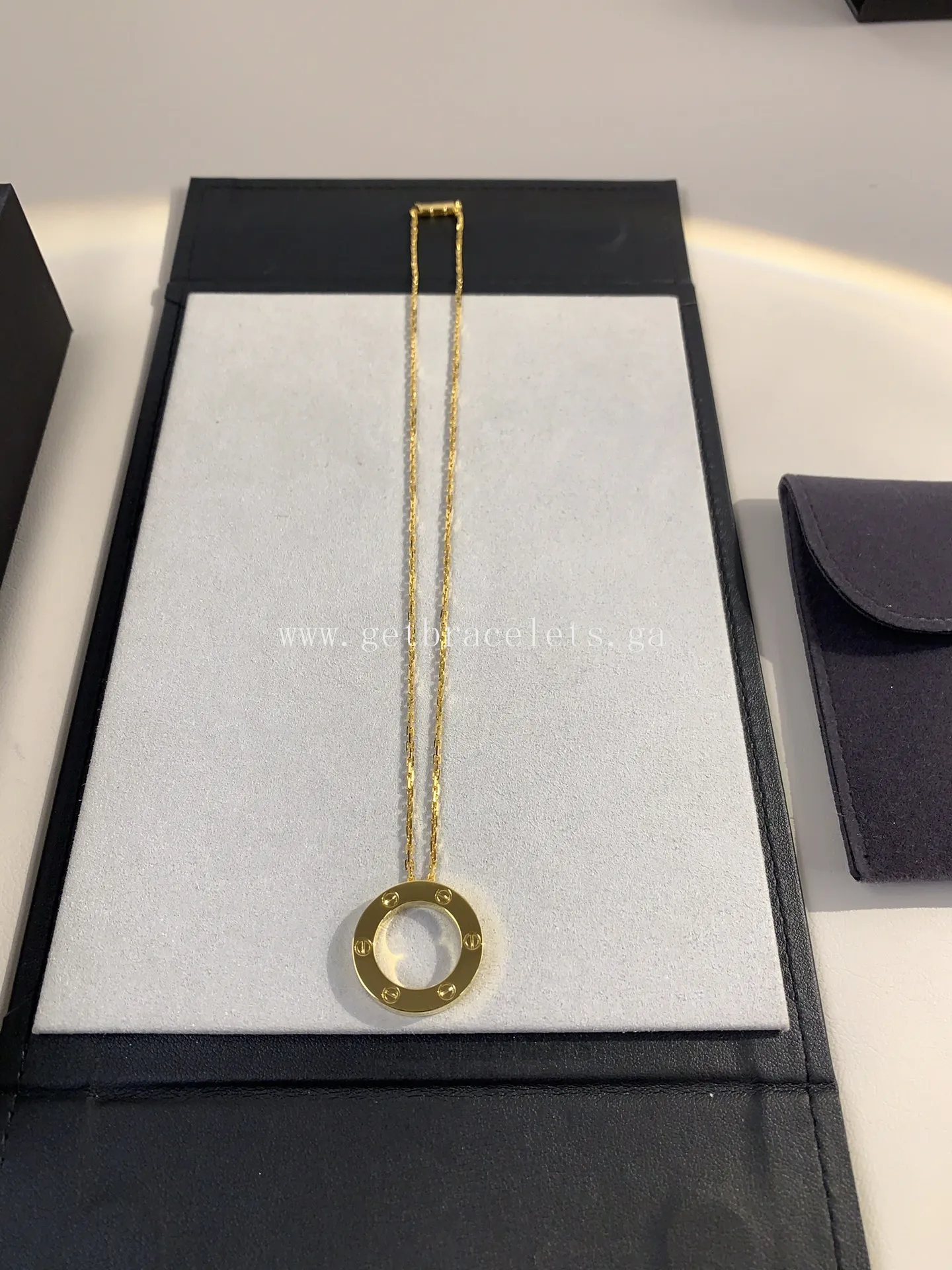 Cartier Love Necklace Yellow Gold