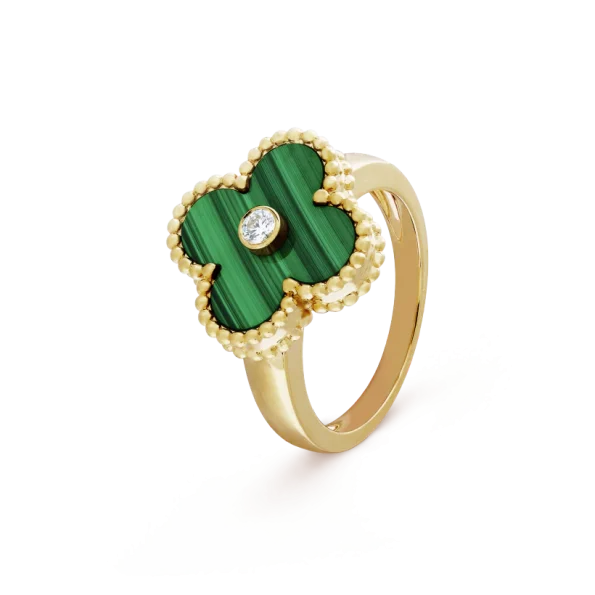 Van Cleef Clover Ring Dupe, One Diamonds