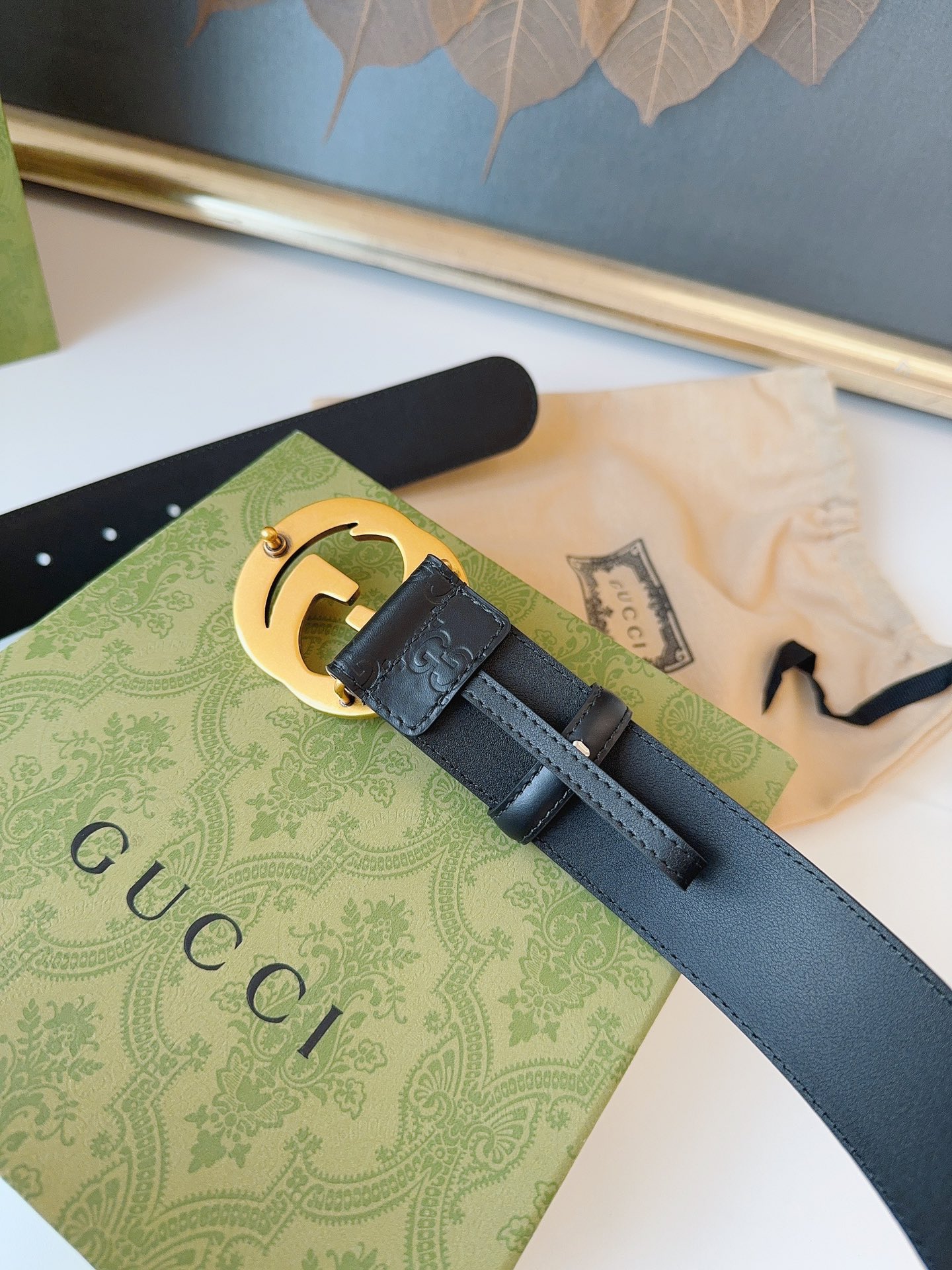Gucci Leather Belts 1:1 Mirror Version