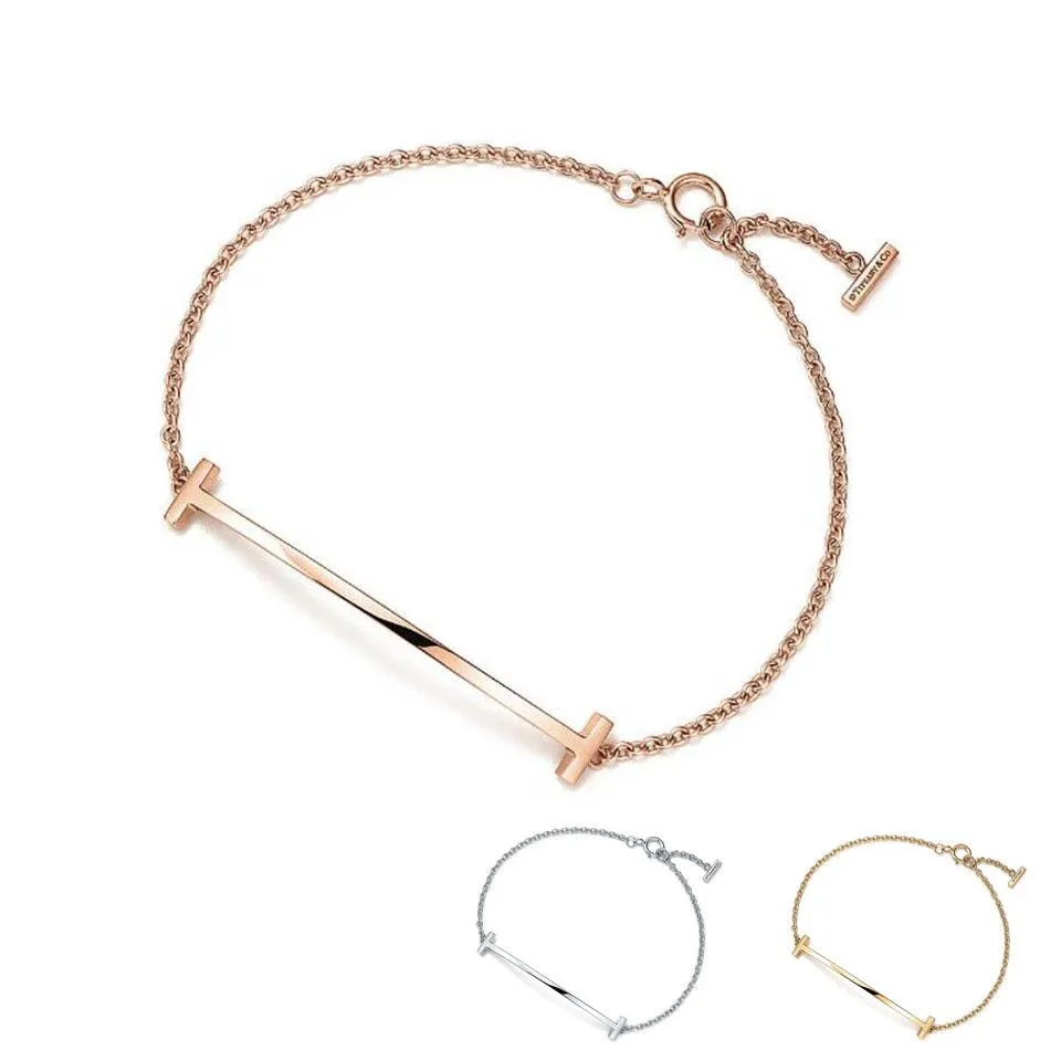 Tiffany T Sterling Silver Smile Bracelet Modern Party Style Lady Jewelry