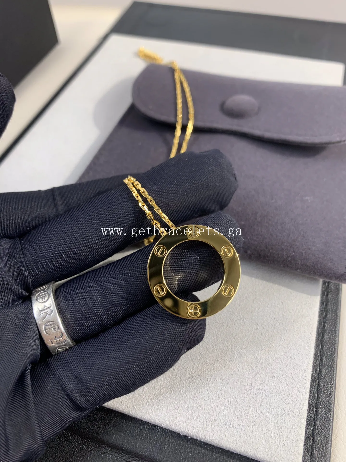 Cartier Love Necklace Yellow Gold