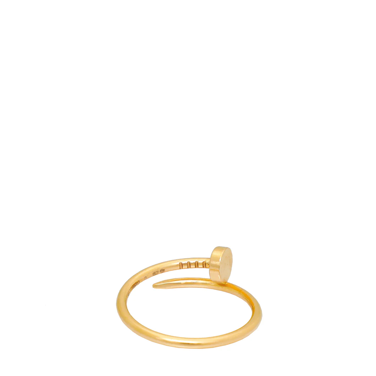 Cartier 18K Pink Gold Small Model juste Un Clou Ring 60