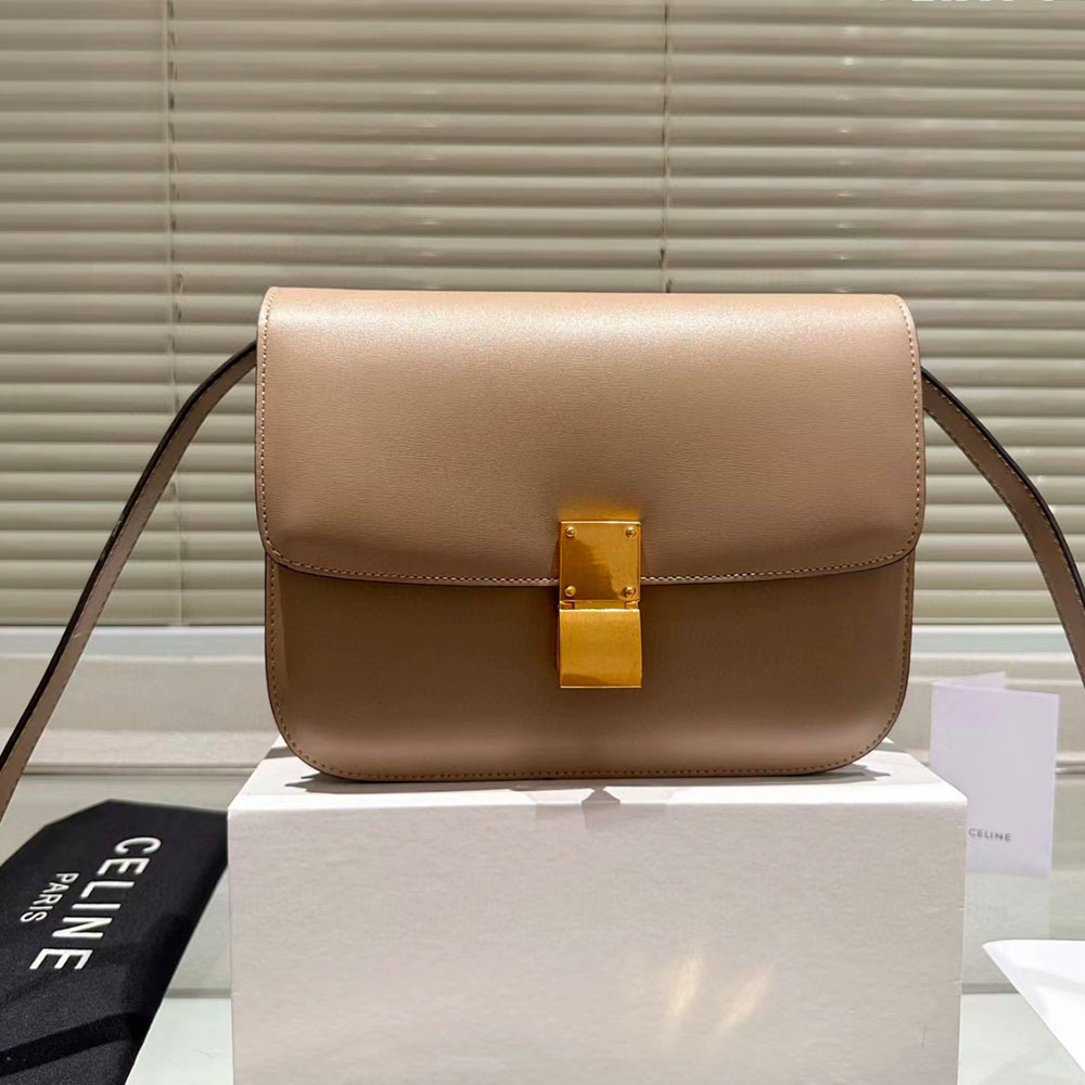 CELINE Liege Calfskin Box Flap Bag(Replica)