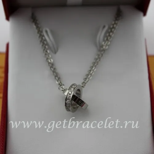 Cheap Cartier Love White Gold Bracelet Diamonds