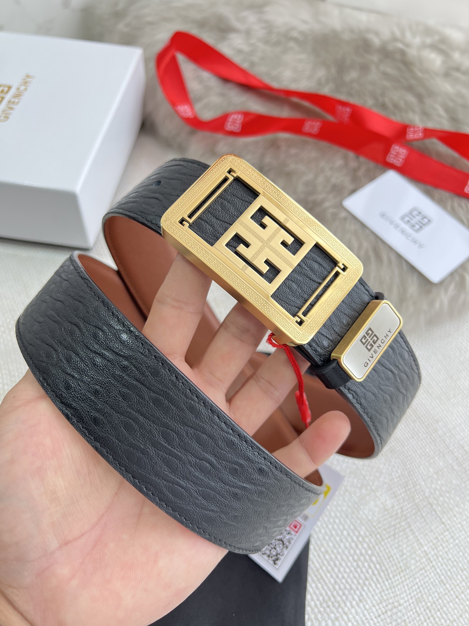 Givenchy Leather Belts 1:1 Mirror Version