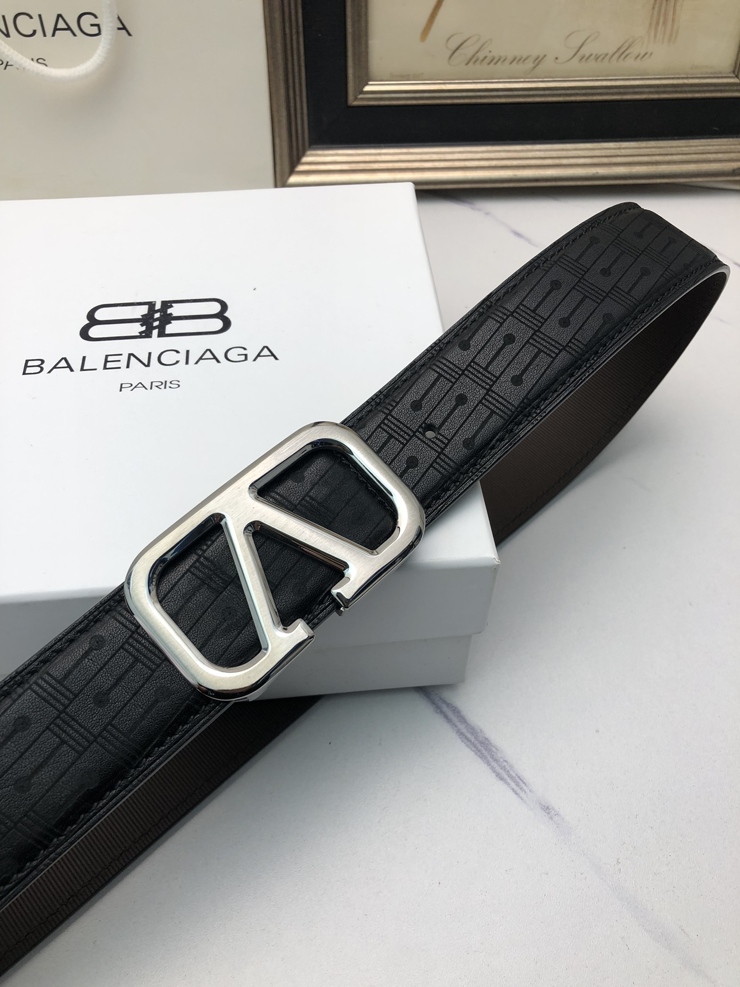Valentino Leather Belts 1:1 Mirror Version