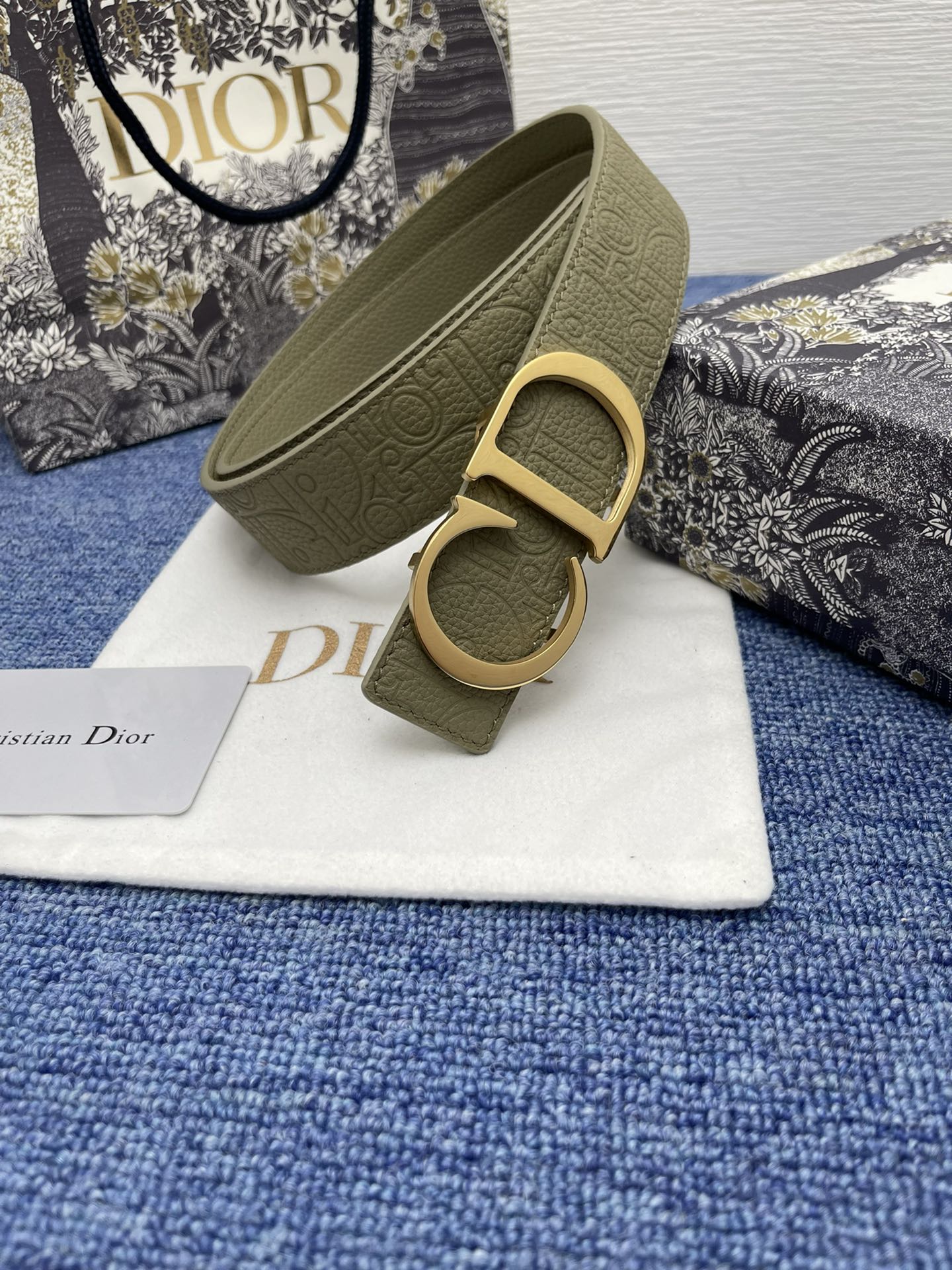 Dior Leather Belts 1:1 Mirror Version