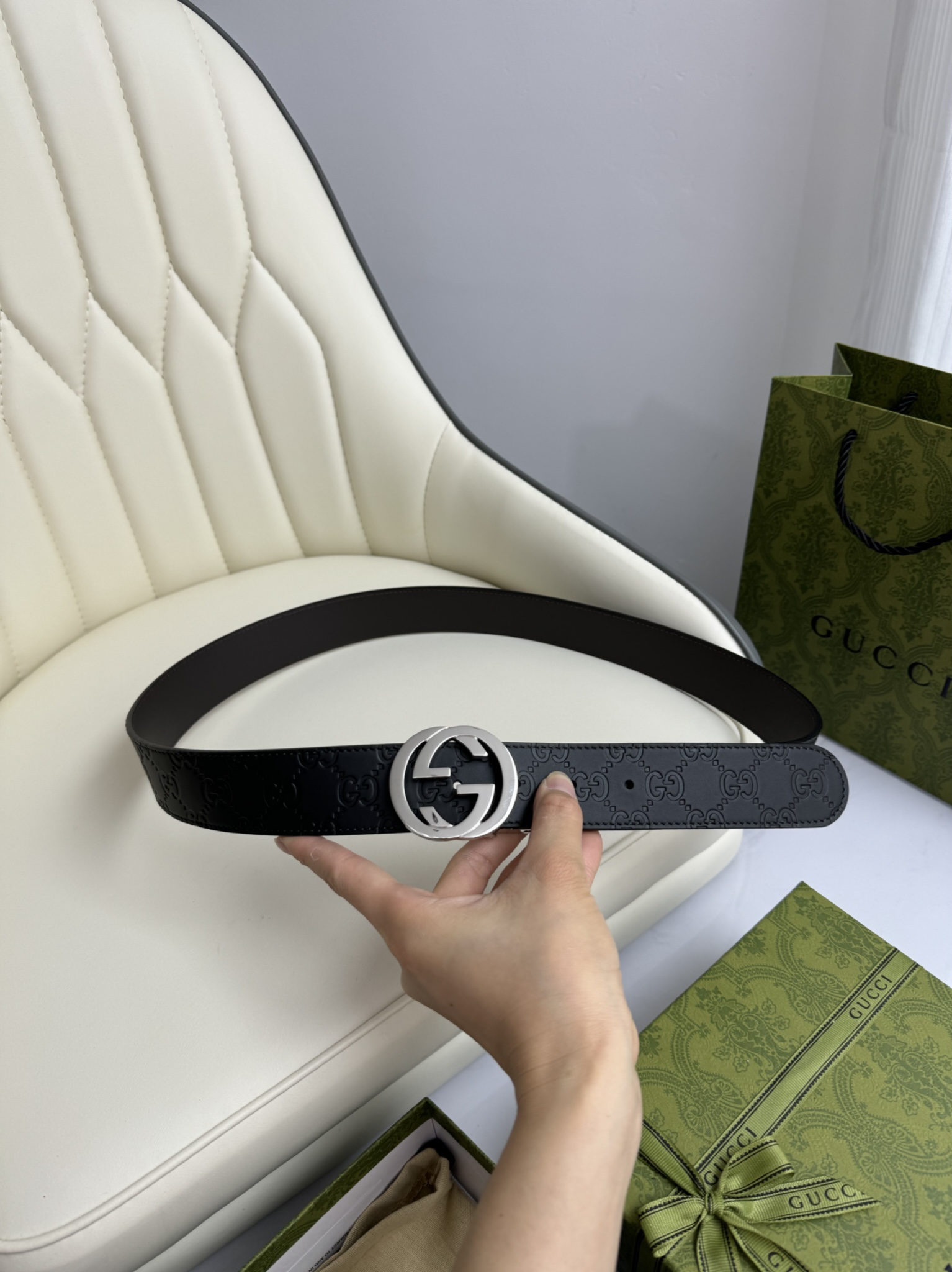 Gucci Leather Belts 1:1 Mirror Version