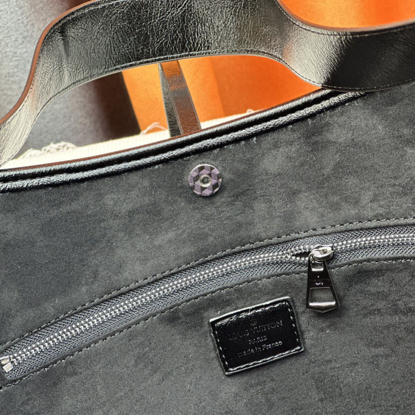 Louis Vuitton CarryAll Dark M25143 M46203 Shoulder Bag Handbag