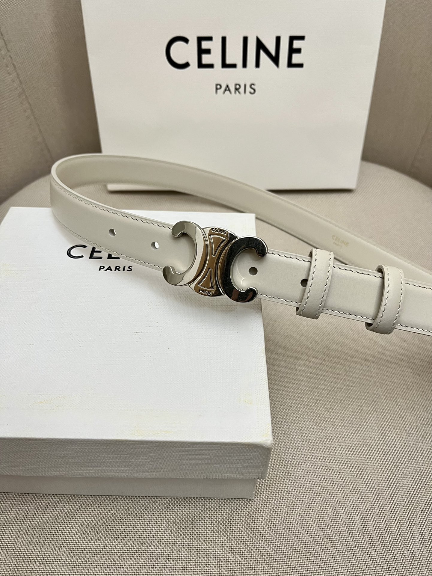 Celine Leather Belts 1:1 Mirror Version