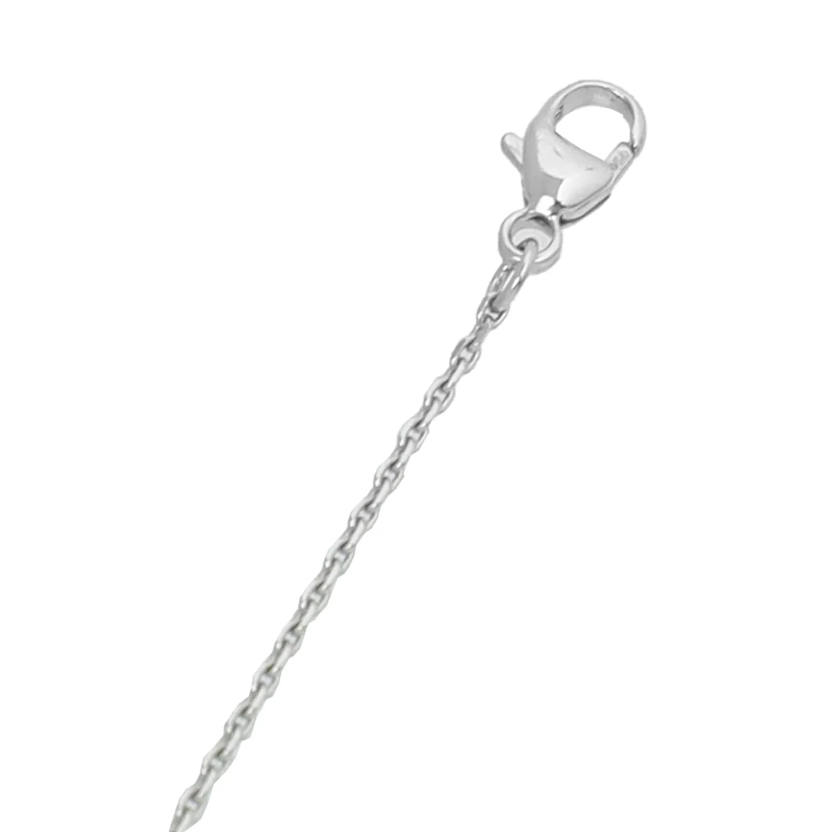 Messika 18K White Gold Diamonds Gatsky Barrette Vertical Pendant Necklace