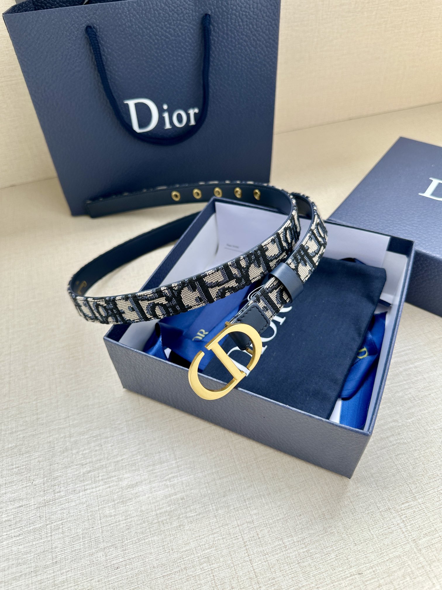 Dior Leather Belts 1:1 Mirror Version