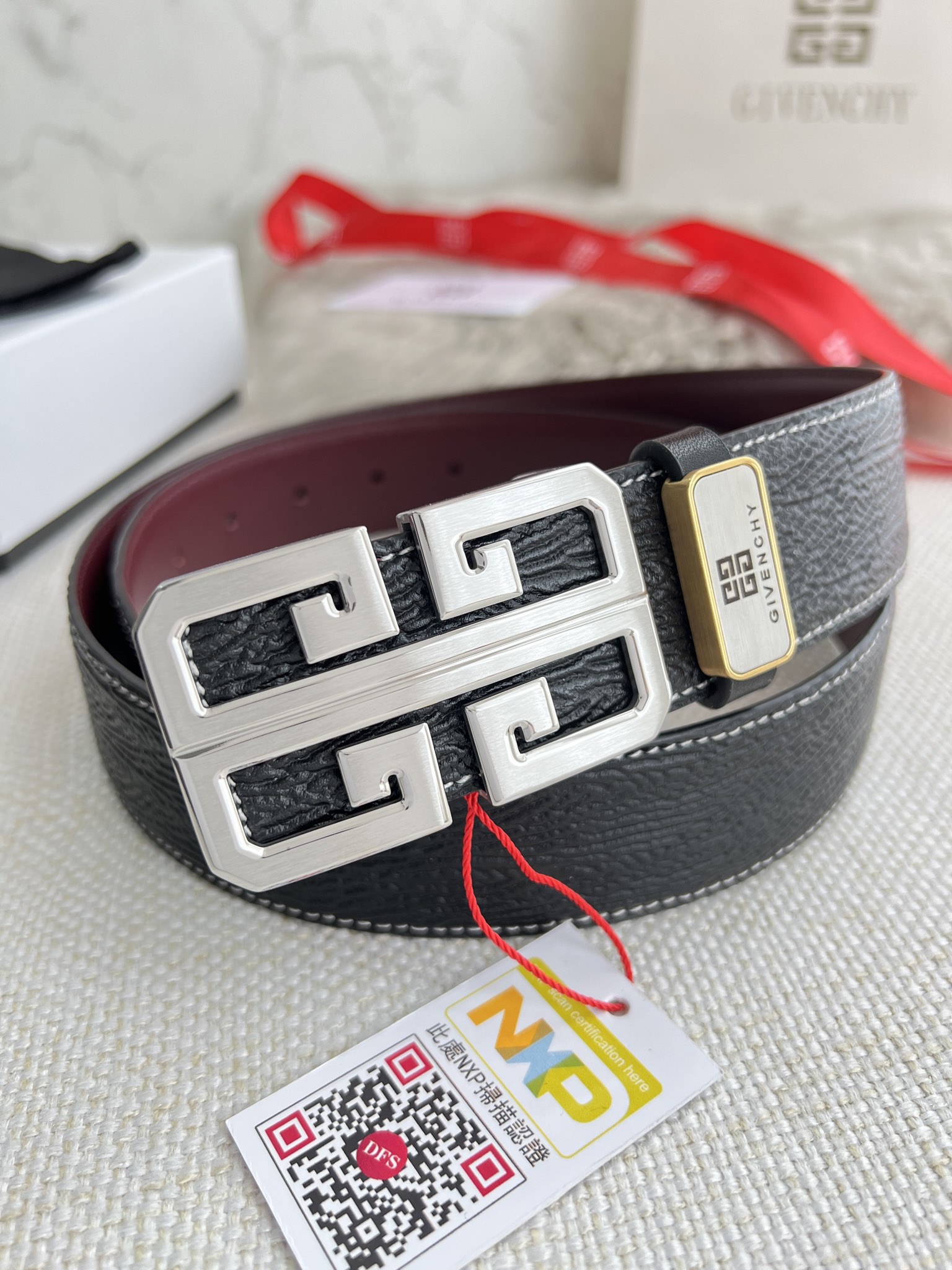 Givenchy Leather Belts 1:1 Mirror Version