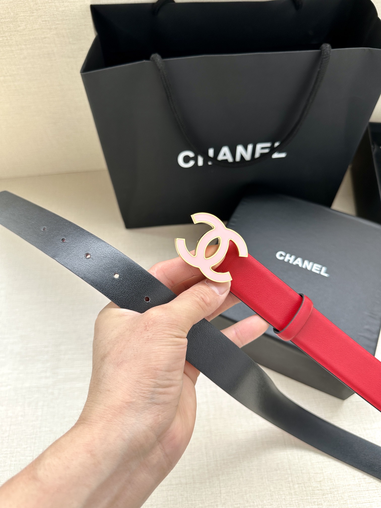 Chanel Leather Belts 1:1 Mirror Version