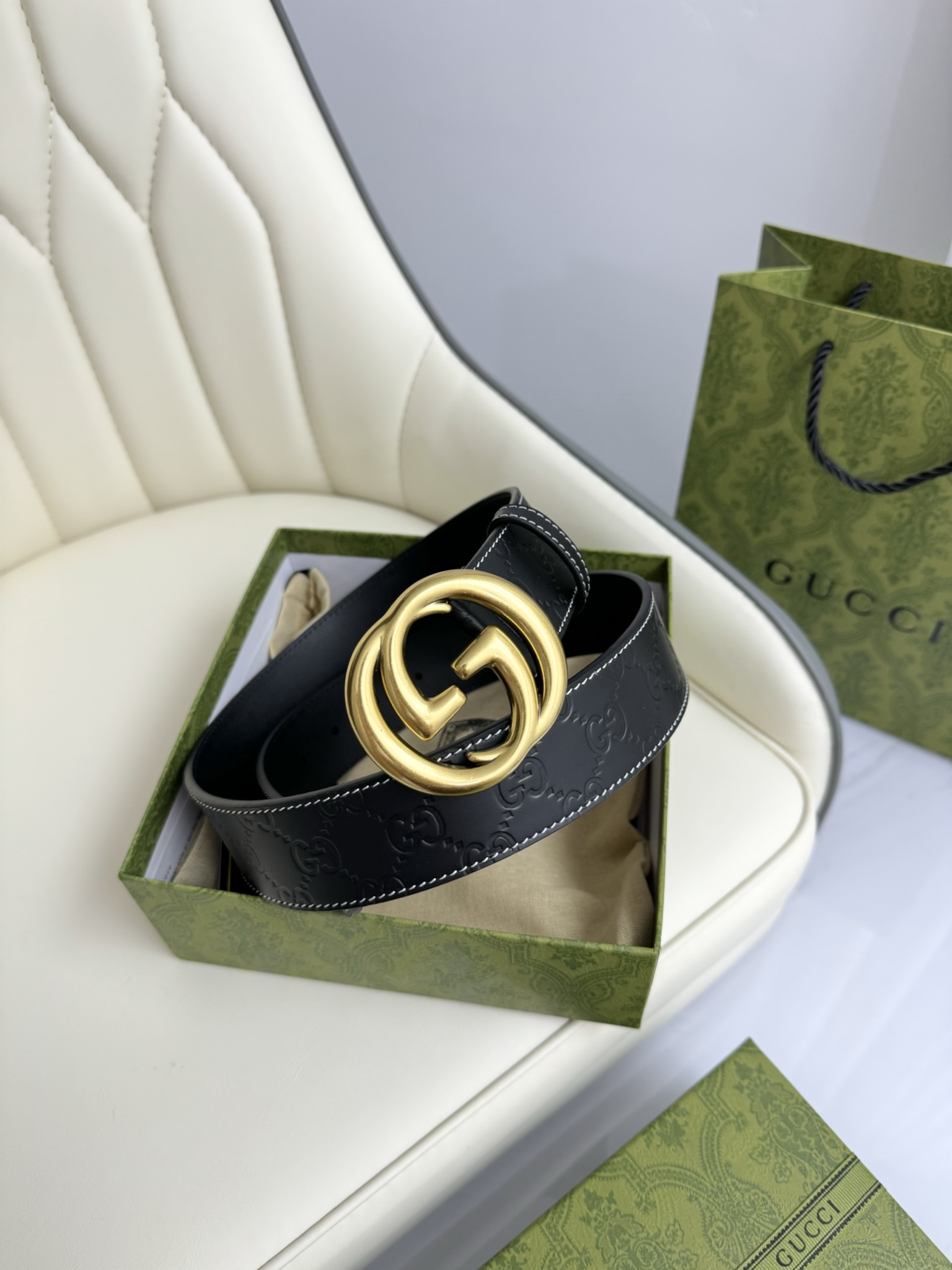 Gucci Leather Belts 1:1 Mirror Version