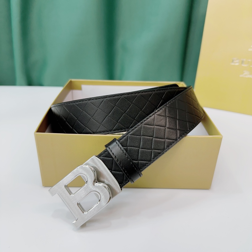 Burberry Leather Belts 1:1 Mirror Version