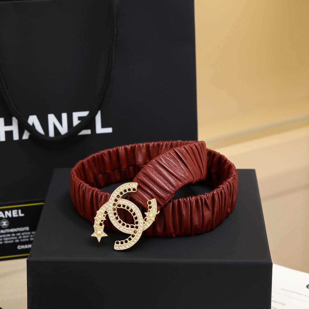 Chanel Leather Belts 1:1 Mirror Version