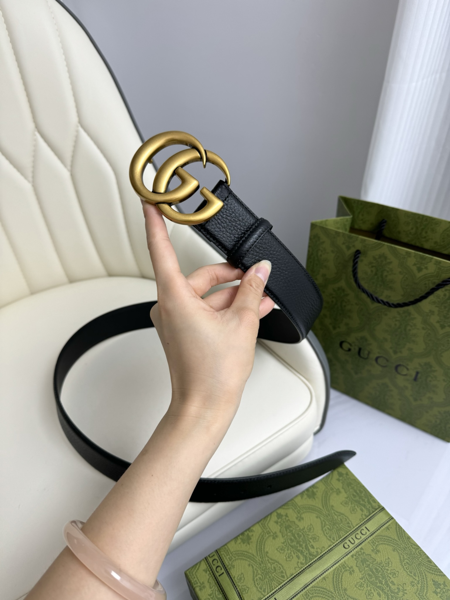 Gucci Leather Belts 1:1 Mirror Version