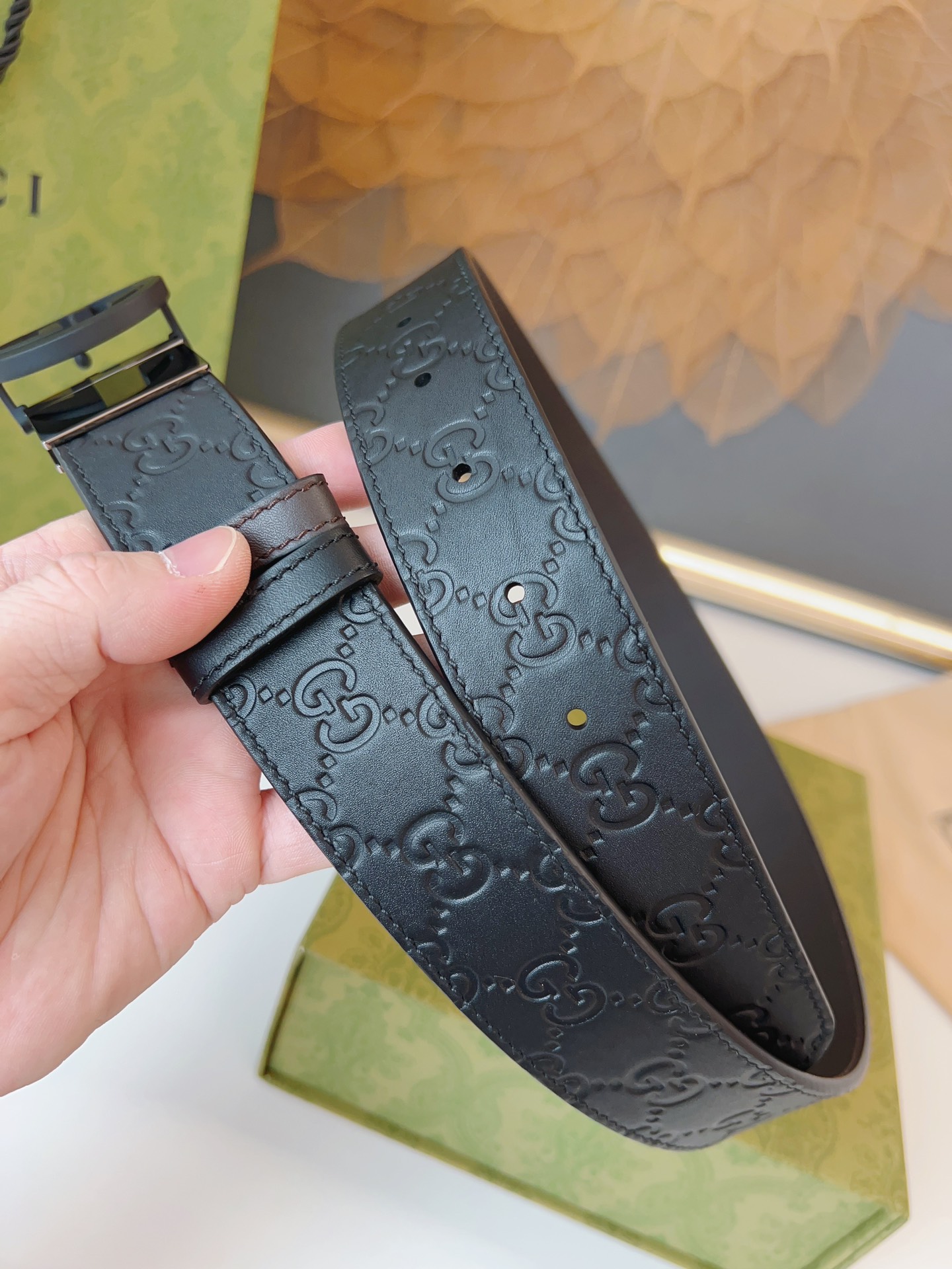 Gucci Leather Belts 1:1 Mirror Version