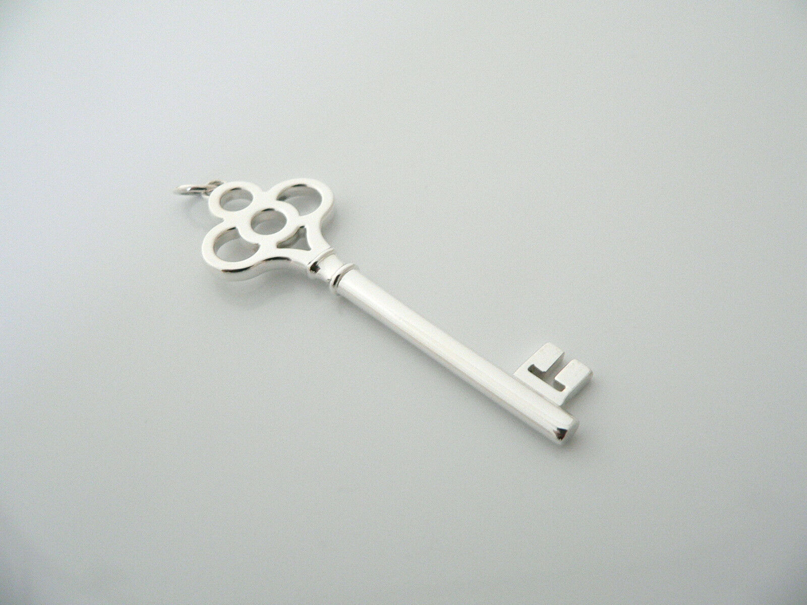 Tiffany & Co Crown Key Pendant Large Charm 4 Necklace Bracelet Love Gift T Co