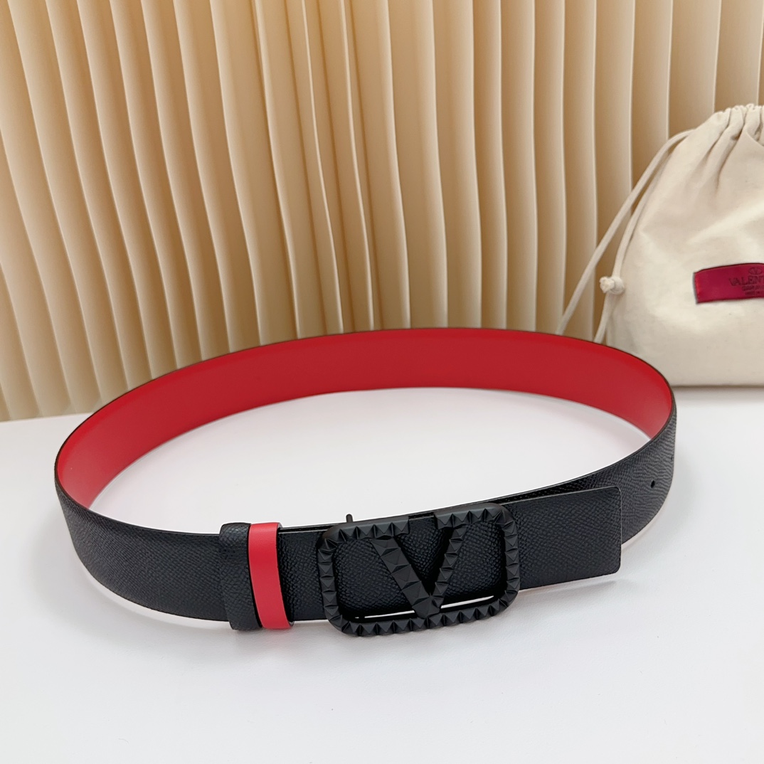 Valentino Leather Belts 1:1 Mirror Version