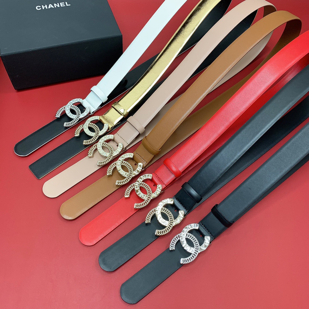 Chanel Leather Belts 1:1 Mirror Version