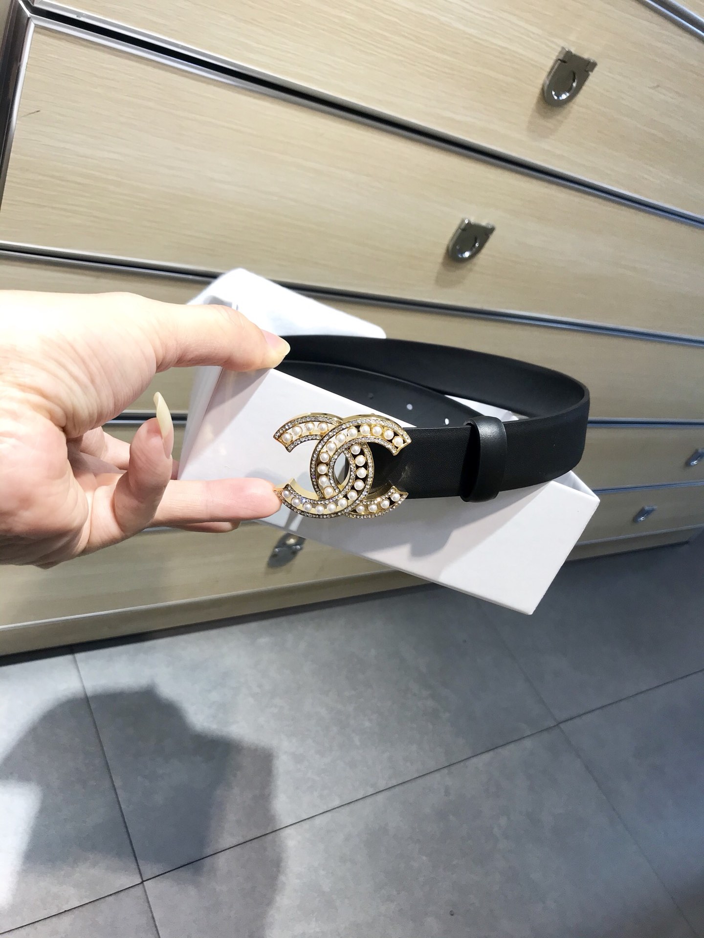 Chanel Leather Belts 1:1 Mirror Version