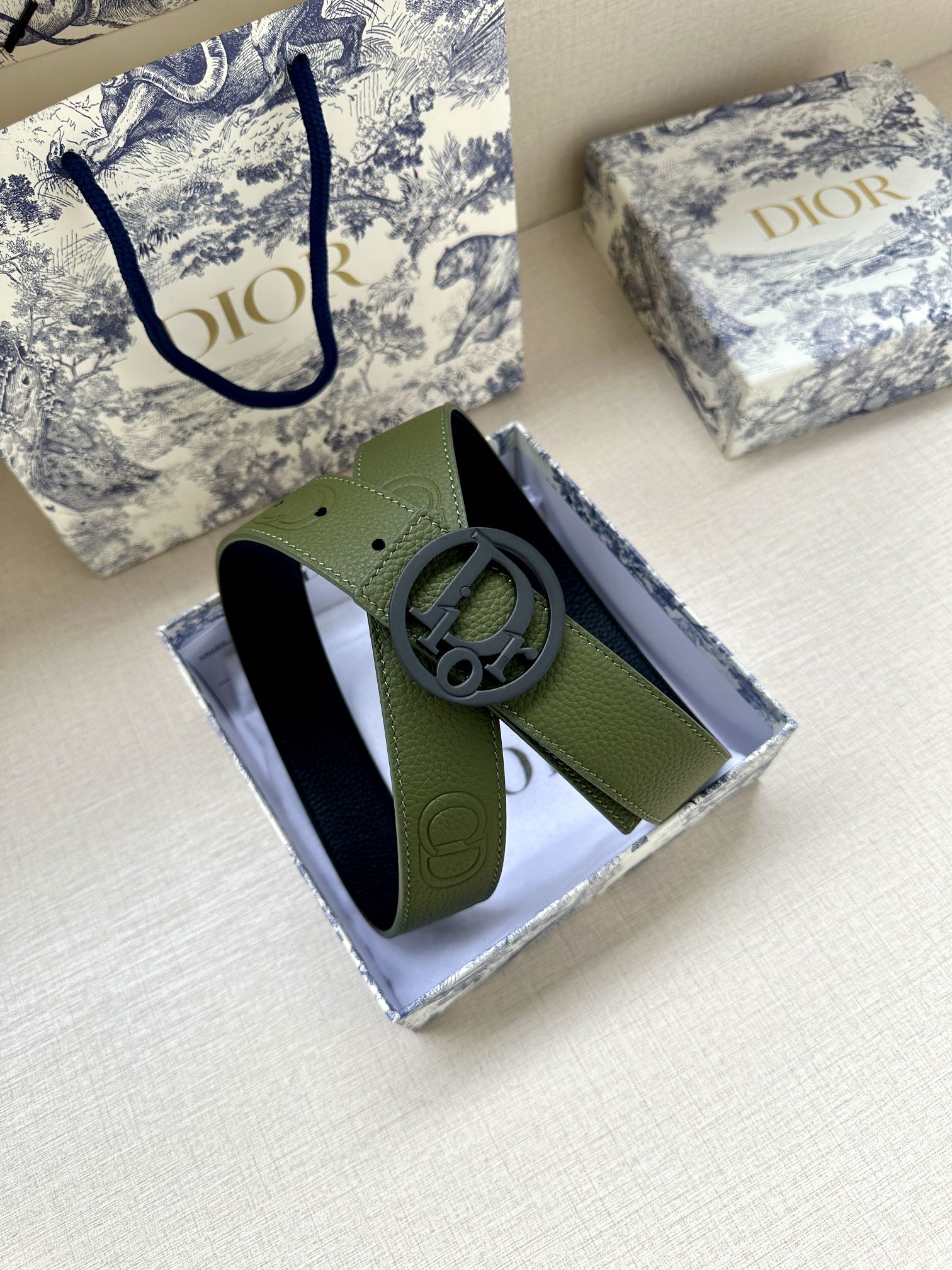 Dior Leather Belts 1:1 Mirror Version