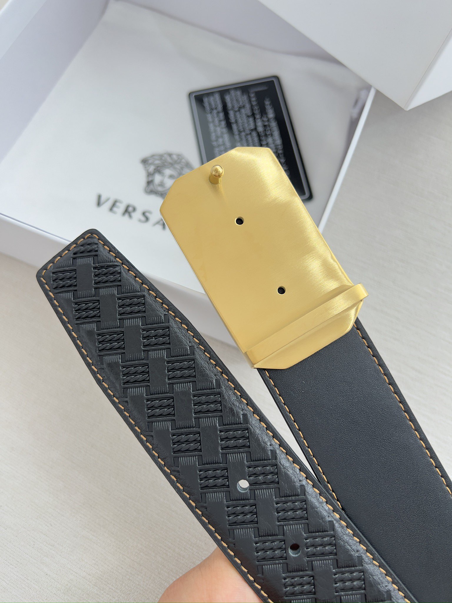 Versace Leather Belts 1:1 Mirror Version