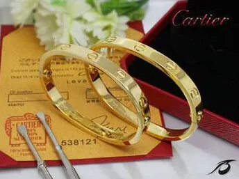 Cartier Couple Bracelet Yellow Gold B6041001 (New Version – Prevent Screws Fall Out)