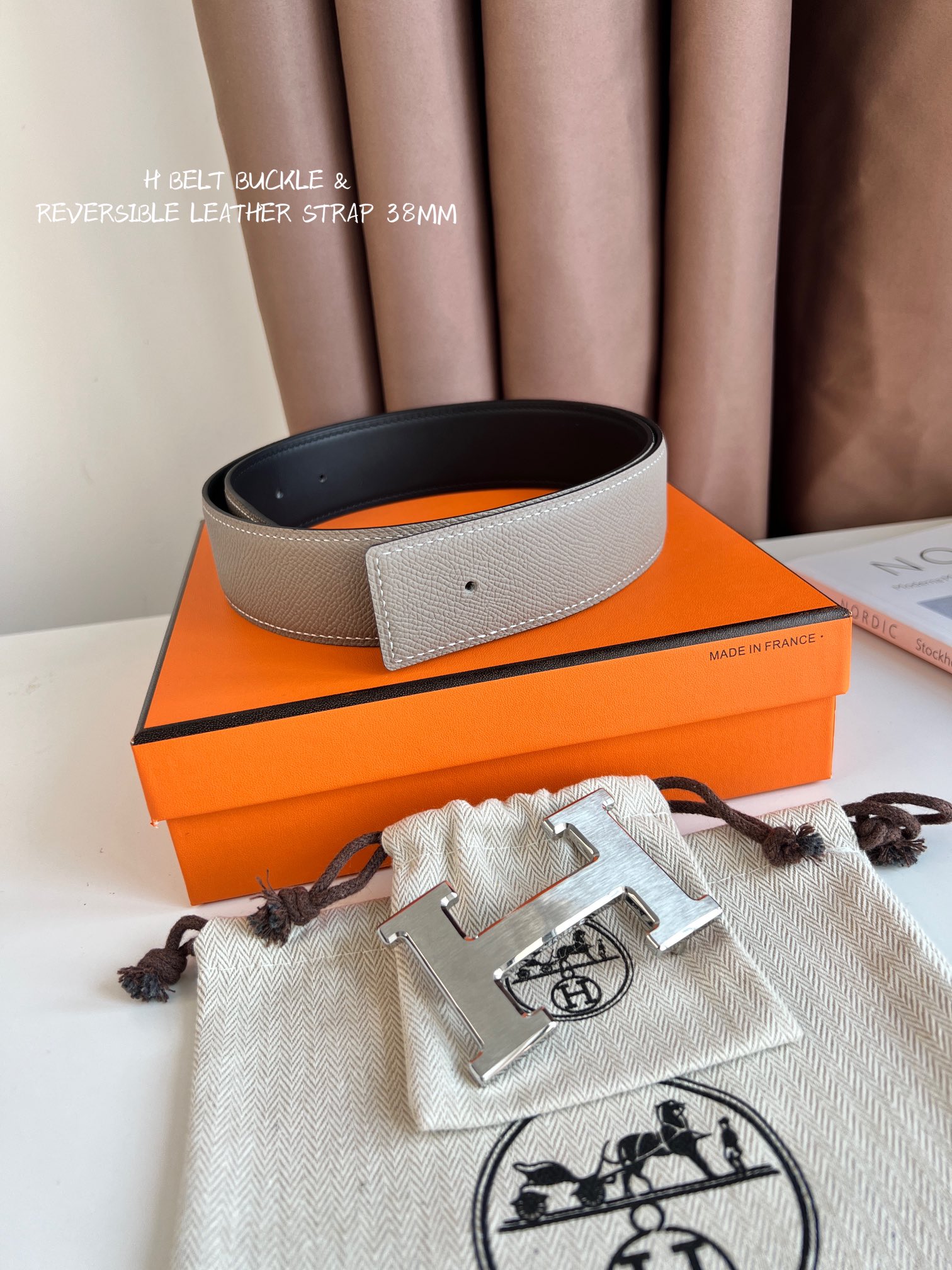 Hermes Leather Belts 1:1 Mirror Version