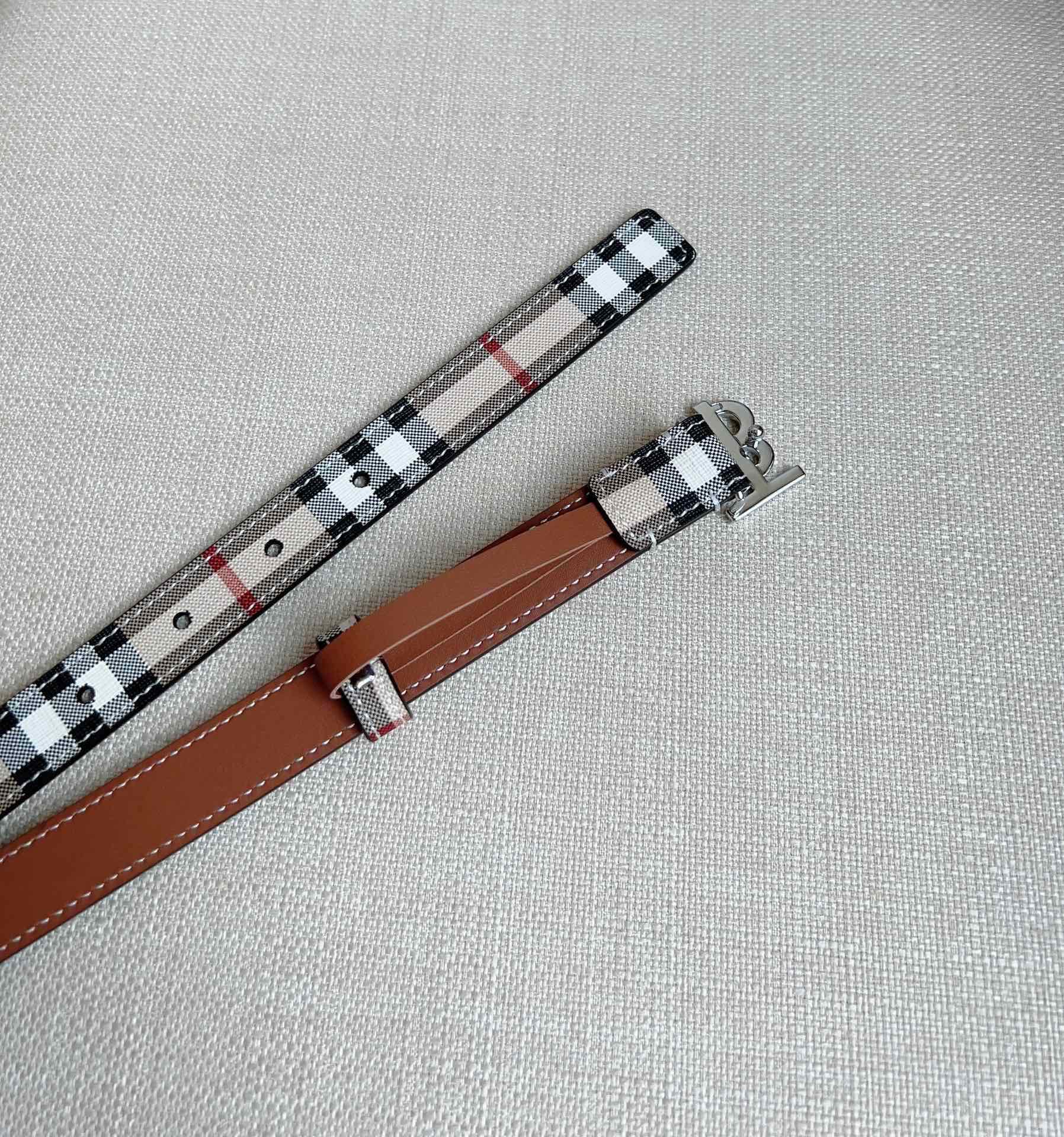 Burberry Leather Belts 1:1 Mirror Version