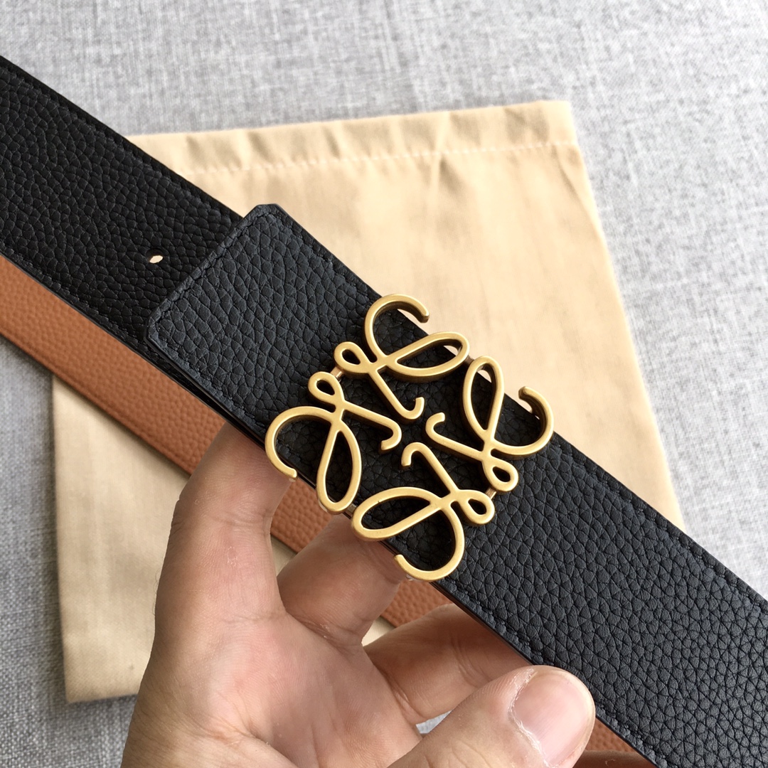Loewe Leather Belts 1:1 Mirror Version