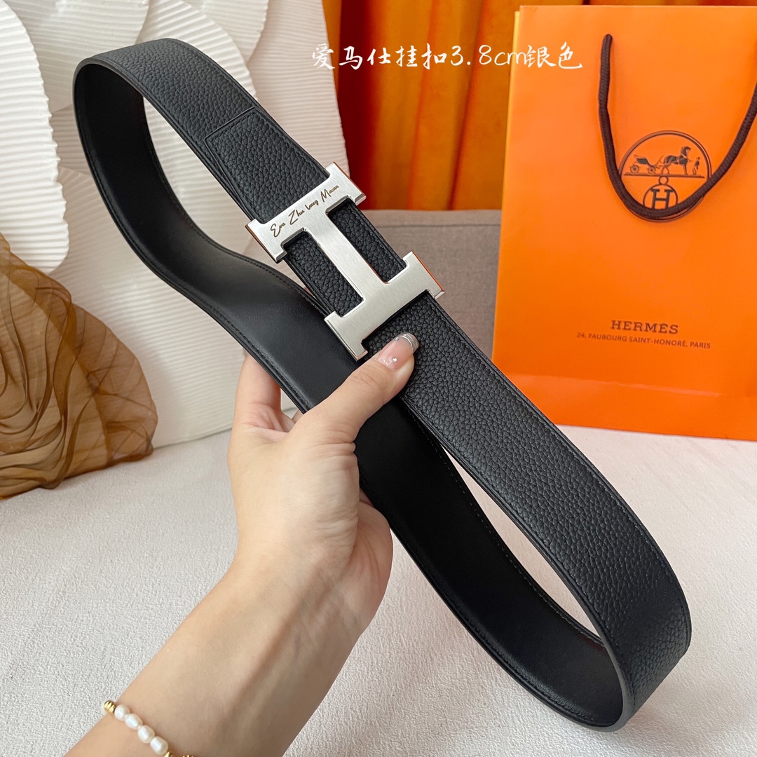 Hermes Leather Belts 1:1 Mirror Version