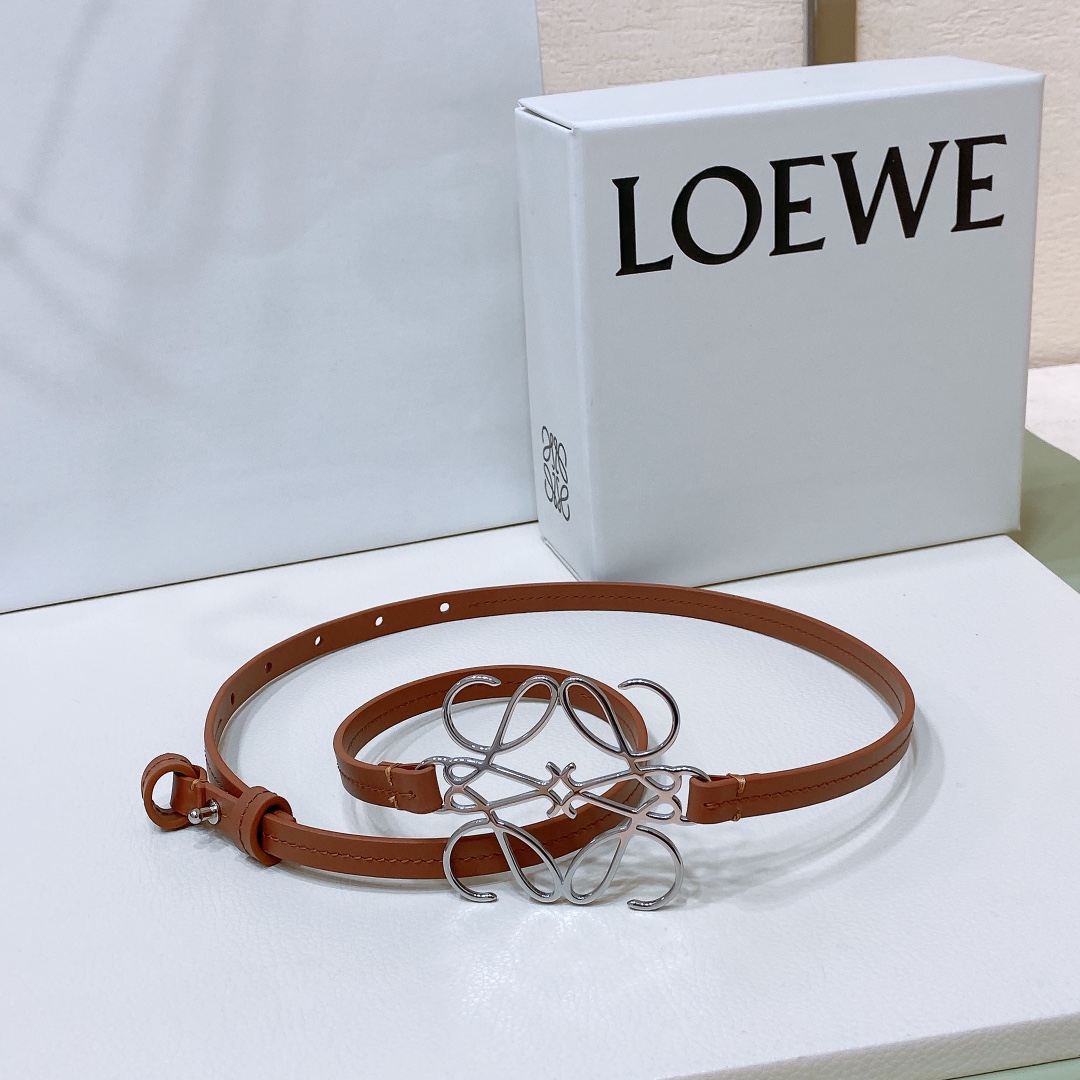 Loewe Leather Belts 1:1 Mirror Version