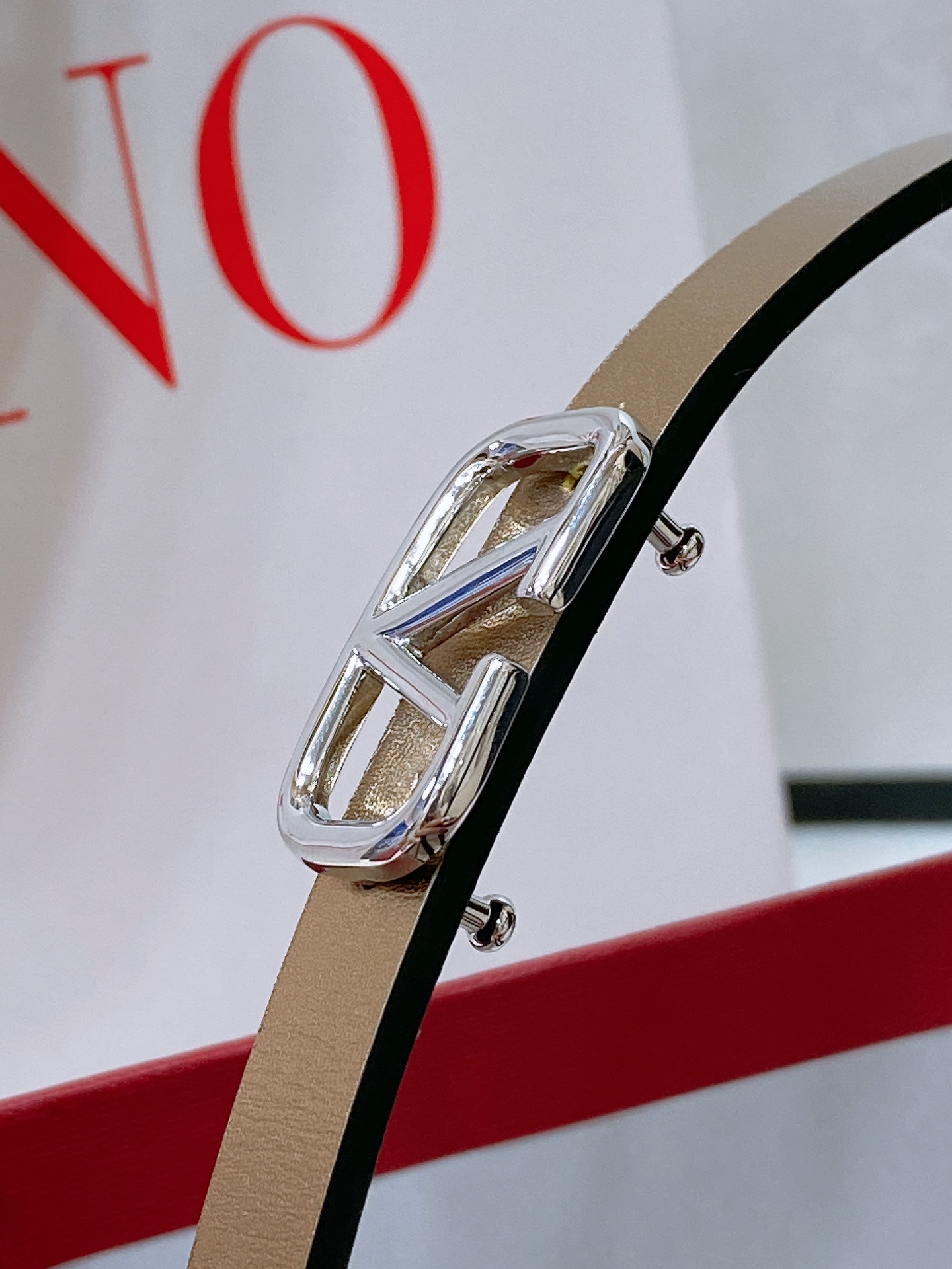 Valentino Leather Belts 1:1 Mirror Version