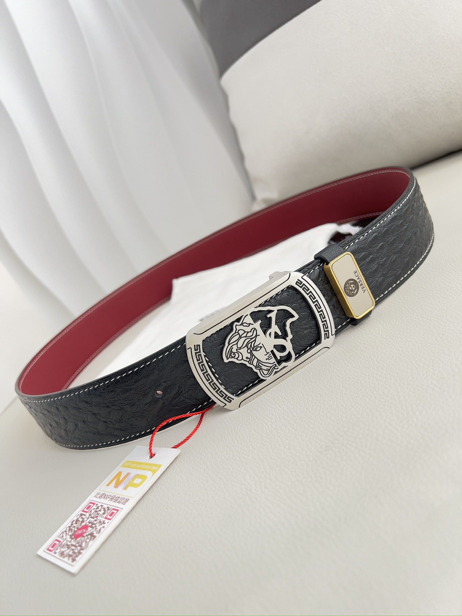 Versace Leather Belts 1:1 Mirror Version