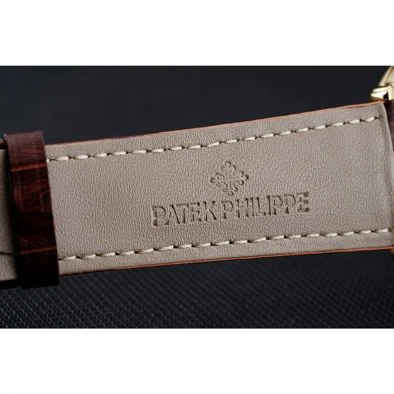 Calatrava White Dial White 41 mm, Yellow Gold