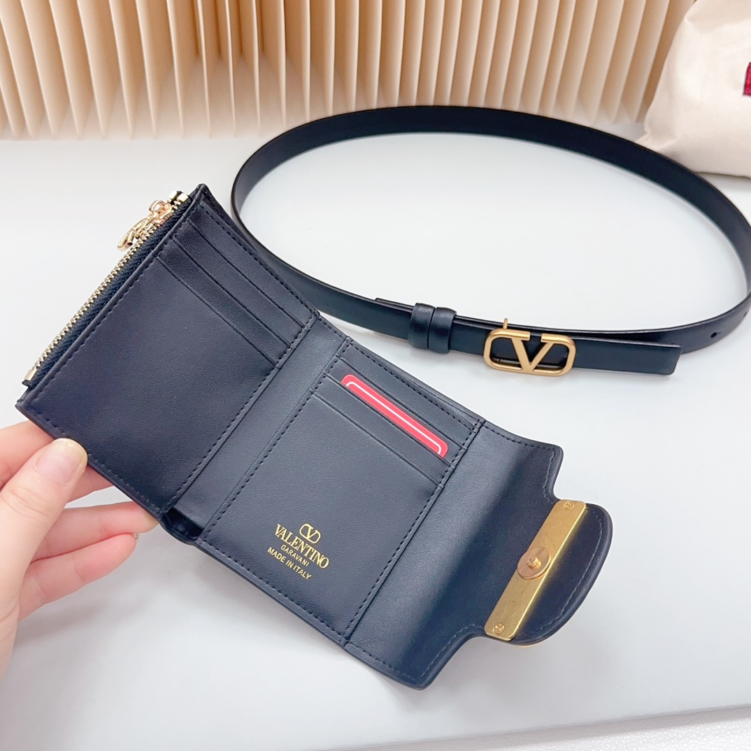 Valentino Leather Belts 1:1 Mirror Version