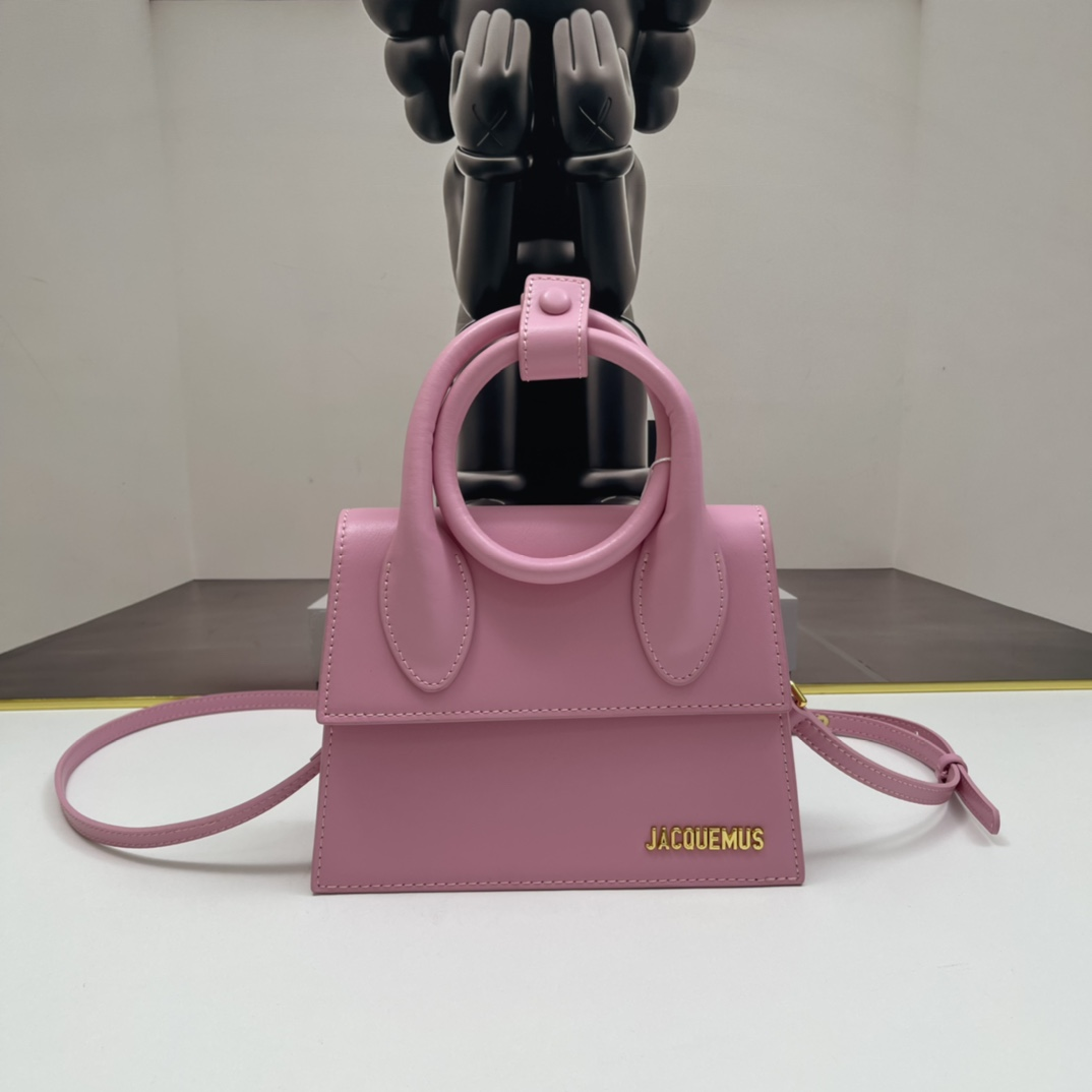 Jacquemus Cowhide Handbag Shoulder Bag (Replica)