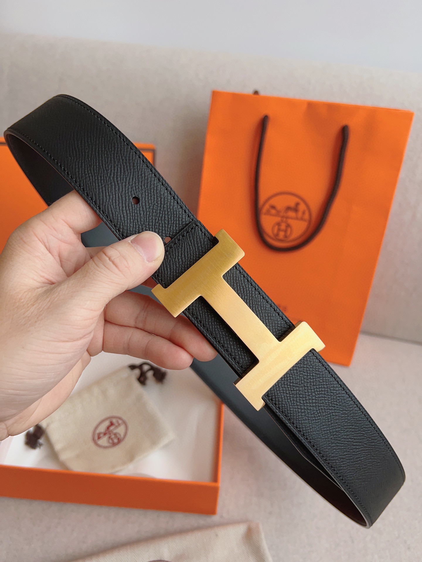 Hermes Leather Belts 1:1 Mirror Version