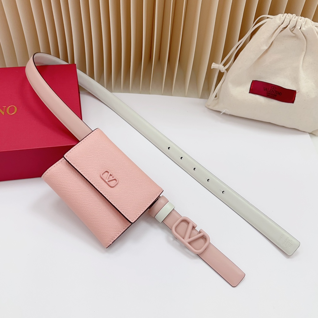 Valentino Leather Belts 1:1 Mirror Version